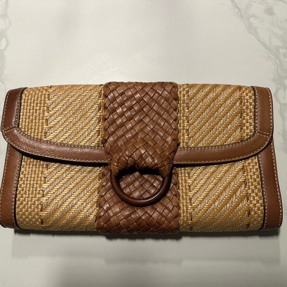 Cole Haan Weaved Clutch